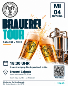 VSFG: CALANDA BRAUEREITOUR